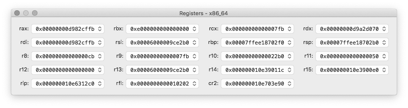 Registers