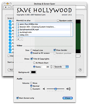 SaveHollywood Overview Snapshot